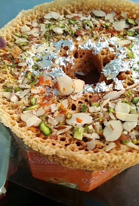 Only 150/- Rs Ghevar Sweet Review | Ghevar Sweet | #shorts