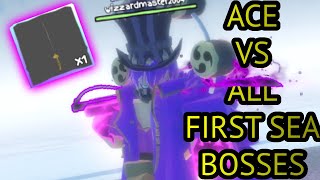[GPO] Roger's Ace VS All First Sea Bosses! screenshot 4