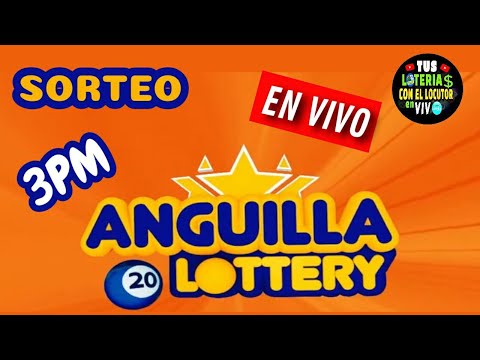 Transmision Sorteos ⭐Anguilla Lottery 3 de la tarde VIVO de hoy miercoles 20 de marzo del 2024