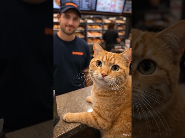ASMR Giant Dunkin Donut 🍩 Cheddar in New York... #asmr #satisfying #relaxing