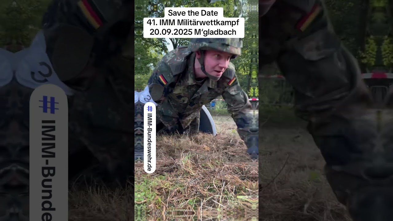 41. IMM Militärwettkampf Niederrhein Challenge am 20.092025 rund um Mönchengladbach