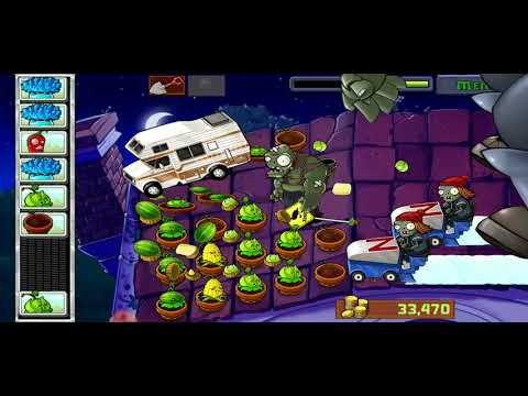 Plants Vs Zombies: Final Class Roof Level 10 - Youtube