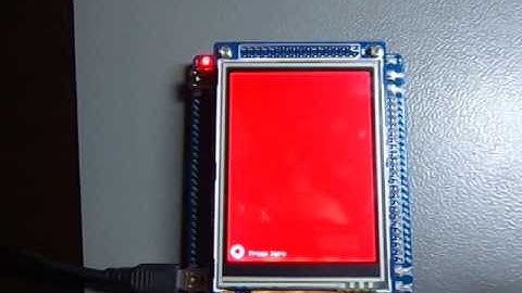 Simple graphical interface using STemWin and HY-Mini