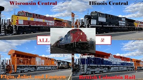 All 5 Main CN Heritage Units in the First Month!