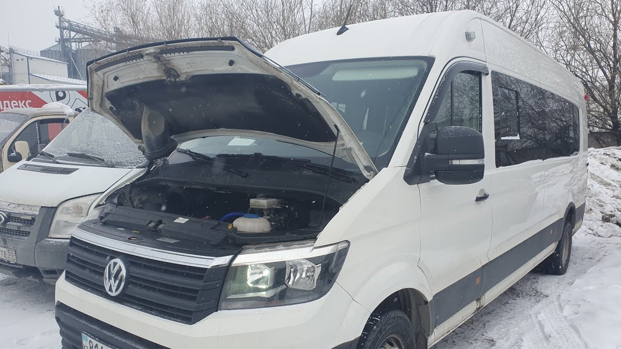 Свап двс 3uz-fe с 6-ти ступенчатой акпп в Volkswagen Crafter 2021 г.в