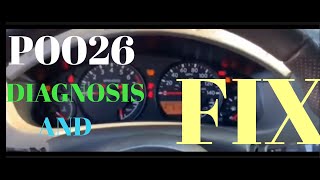 HOW TO FIX ANY CAR WITH A P0026 Intake Valve Control Solenoid Circuit... ERROR CODE- Fast and easy