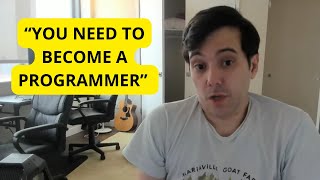 Martin Shkreli: «You Have To Become a Programmer To Be Succesful In Finance»