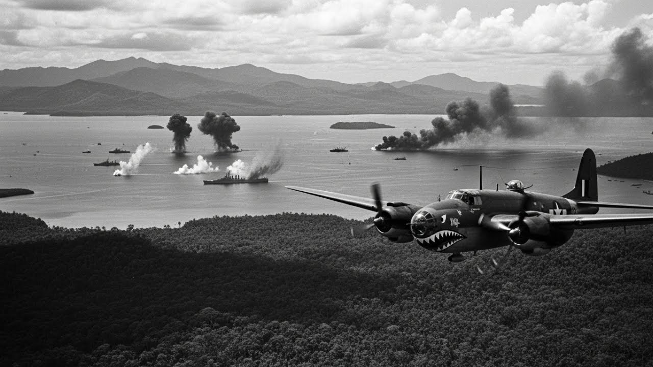 The Japanese Were Shocked: B-25 Bombers Smashed an Entire Convoy in 15 Minutes