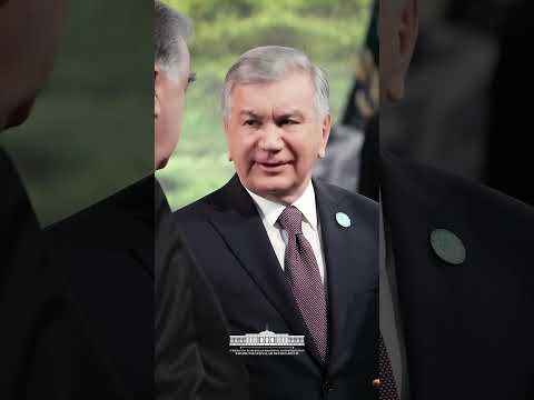 Prezidentimiz delegatsiyalar rahbarlari bilan birga Mintaqaviy ekologik sammit ko‘rgazmasida