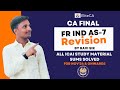 IND AS 7: Statement of Cashflow | FR CA Final | ICAI Study Material | Revision [Nov' 24 &amp; onwards]