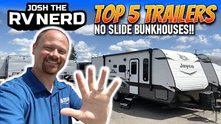 5 NO SLIDE Family Campers to Check Out!