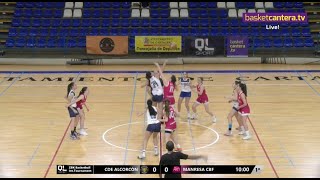 U18F.  CDE ALCORCÓN BASKET vs MANRESA CBF.- Semifinal. ZBK Tournament International. Cartagena 2024