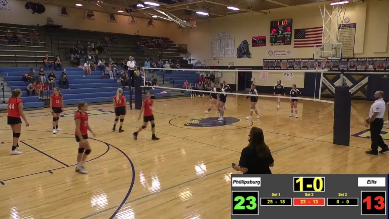 Phillipsburg vs. Ellis Jr. High Volleyball YouTube