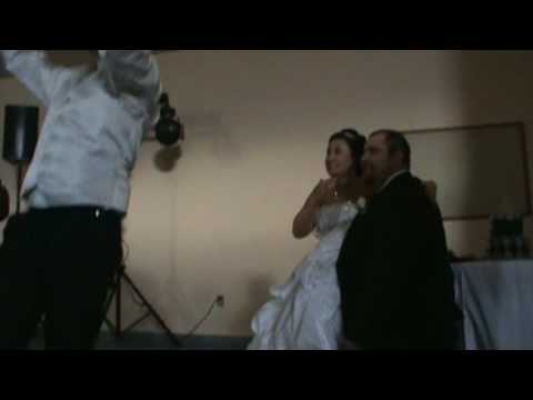 Epic Wedding Garter Removal 