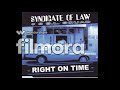 Syndicate of law  right on time