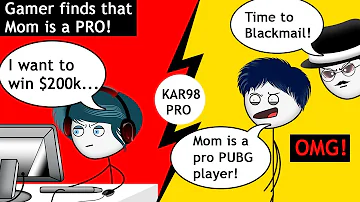 When a gamer finds out that his Mom is a PRO PUBG player