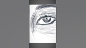 Autodesk sketchbook eye drawing|#DrawingTutorial #Art #short