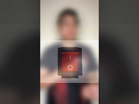 إلى ماذا يرمز زر التشغيل والإطفاء