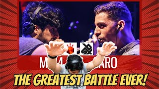 #1 REACTION! | MB14 vs SARO | Grand Beatbox LOOPSTATION Battle 2017 | SEMI FINAL