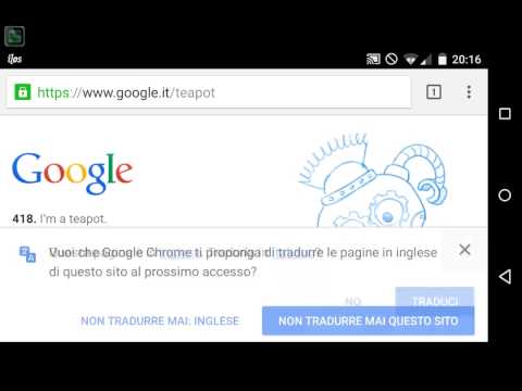 Google Easter Egg #1 - Teapot