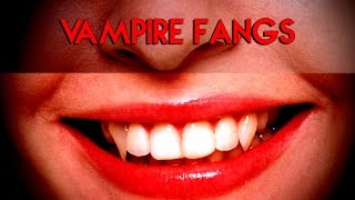 Photoshop Tutorial - Vampire Fangs