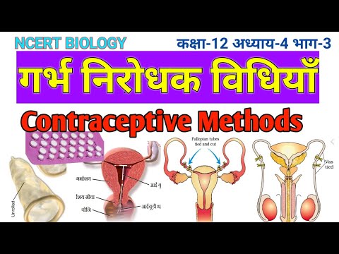 अध्याय-4 जनन स्वास्थ्य भाग-3  गर्भ निरोधक या जन्म नियन्त्रण उपाय (Contraceptive Methods)