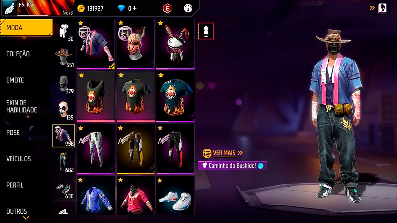 GANHEI UMA CONTA RARA DE 4500$ REAIS NO FREE FIRE! OBRIGADO GARENA ♥️