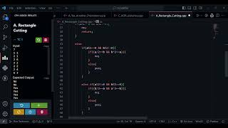 Celebrity A Rectangle Cutting codeforces round 924 DIV 2 solution in c++. competitive programming in cpp. Profile