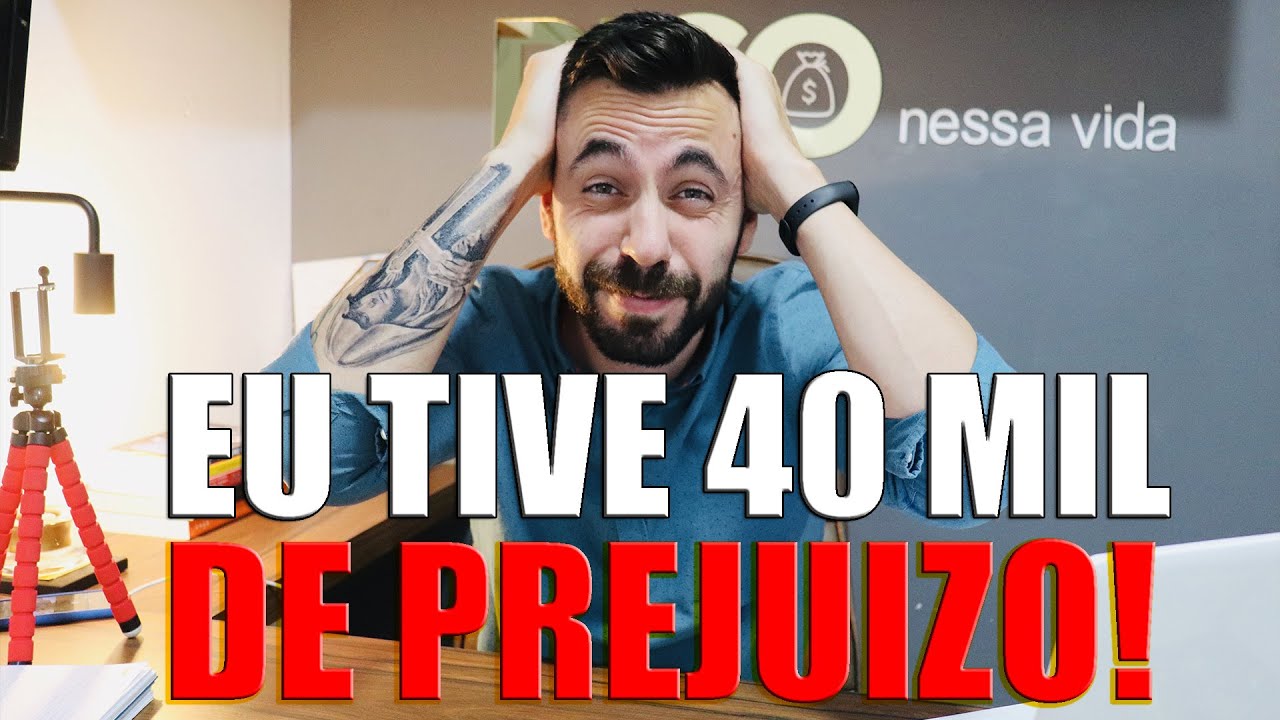 Perdi 40 Mil na Bolsa de valores até agora! - YouTube
