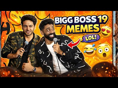 Bigg Boss 19 Memes | Pranit More | Stand-Up Comedy