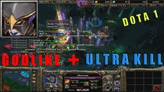 Phantom Assassin GODLIKE + ULTRA KILL Dota 1