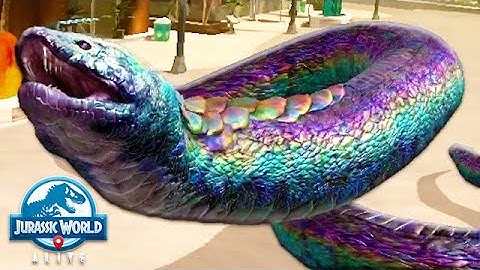 NEW APEX HYDRA BOA RAID BOSS DEFEATED!!! (JURASSIC WORLD ALIVE)