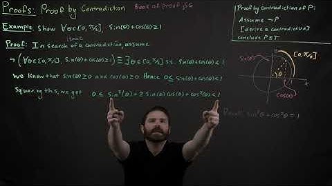 Proof by contradiction example 1