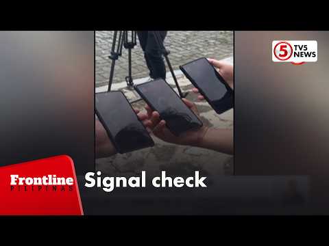 Kalidad ng telco signals sa U-Belt, tiningnan ng NTC | Frontline Pilipinas