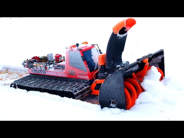 RC ADVENTURES - AMAZiNG 3D Printed Snow Blower - Tree Branch Clog - MUST SEE!