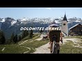 DOWNHILL GRAVEL RIDE IN THE DOLOMITES