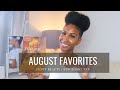 AUGUST FAVORITES | MONTHLY FAVORITES | FENTY BEAUTY | NEW BOOK MAKEUP + MORE