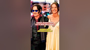 Seems Johnny Depp got a new girlfriend, Just kidding! #johnnydepp #love #shorts #punintended