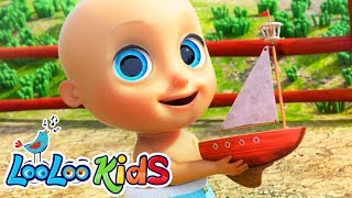 ⛵Row, Row, Row Your Boat - LooLoo Kids Nursery Rhymes for Kids chords