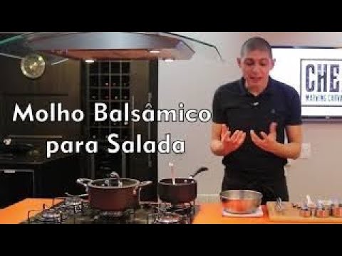 Vídeo: Como Fazer Uma Salada Magra De Vinagre Balsâmico