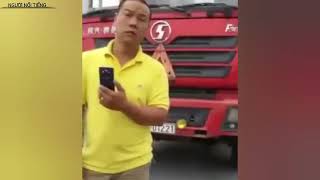 Khẩu chiến gây gắt. CSGT Yên Bái bắt lỗi xe vớ vẩn, bị tài xế chửi tới tấp.