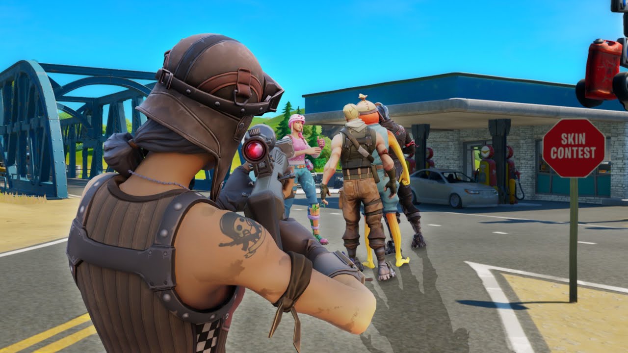 😱Ich STREAMSNIPE meine FREUNDIN bis sie Schluss macht! im OG SKIN CONTEST Fortnite life