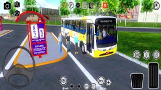 Shuttle Bus Driving in Proton Bus Simulator Urbano - #66 Android Gameplay Video | Bus Game 3D screenshot 5