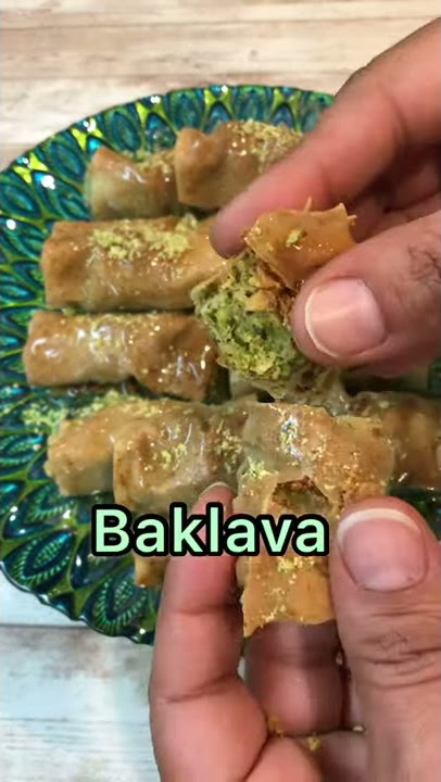 Baklava - Easy and Delicious Baklava recipe - How to make baklava with Samosa Patti- #Shorts
