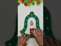 festive christmas bell and candles tree decoration ideas #shorts #craft #diy #christmas #decoration