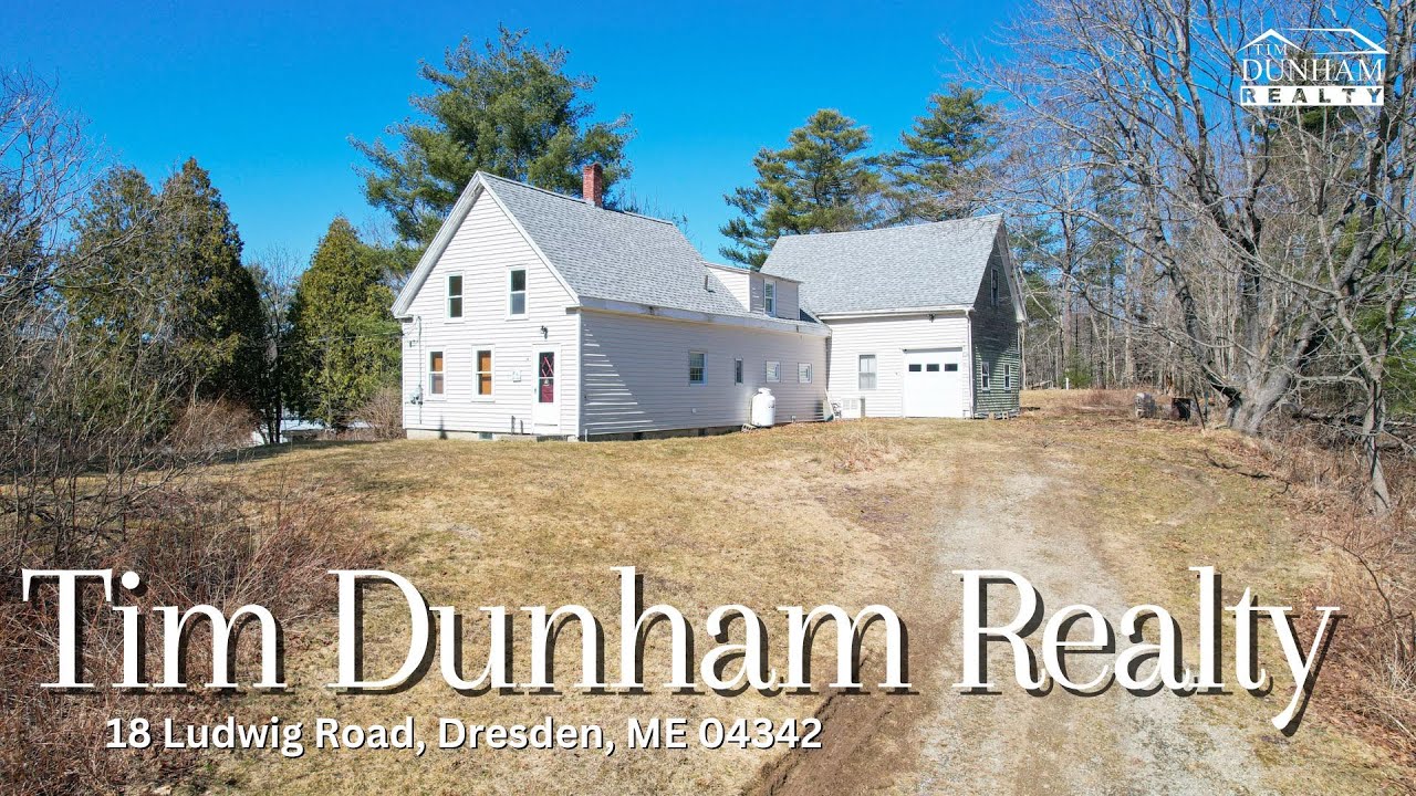 New Listing Tim Dunham Realty Real Estate Listing in Dresden Maine