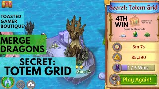 Merge Dragons Secret: Totem Grid 4th Win Gameplay