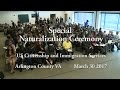 Special US Naturalization Ceremony - Arlington VA