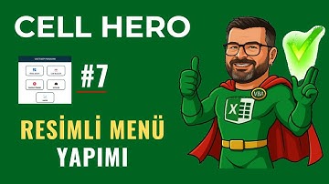 Excel Resimli Menü Yapımı | Temel Excel Eğitimi — CELL HERO #1