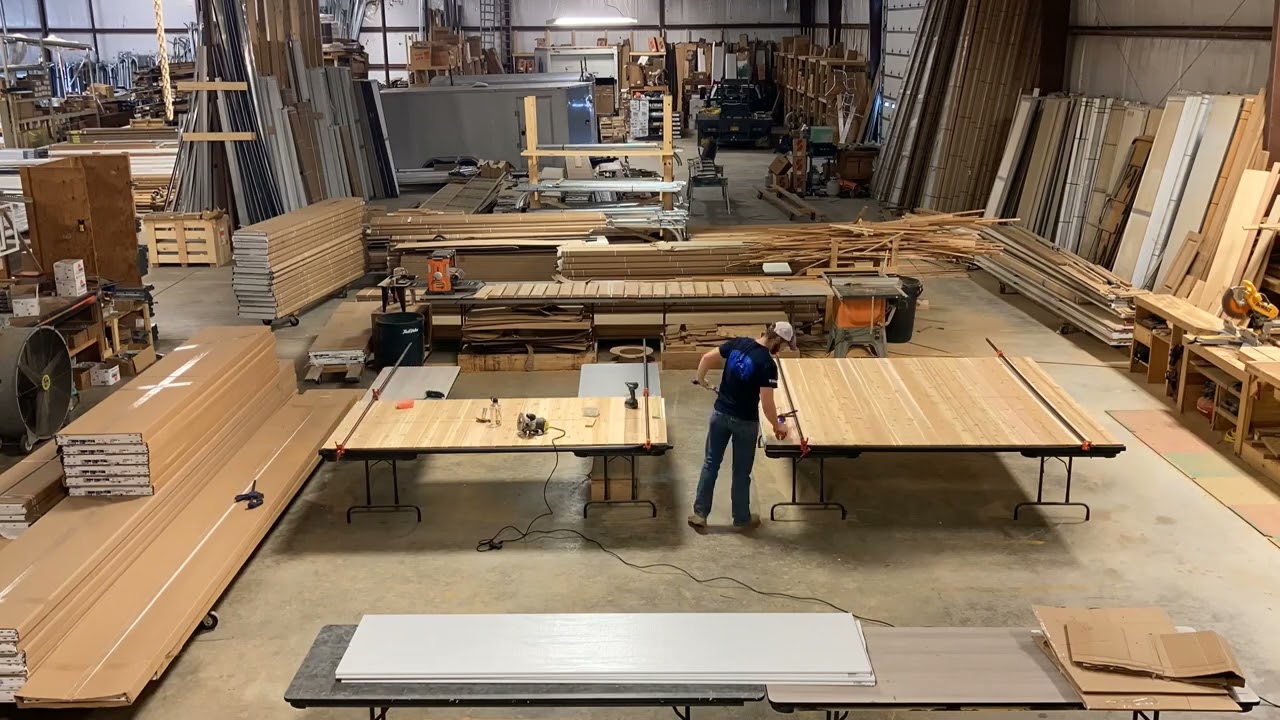 Wood Overlay Construction: Coney Garage Door